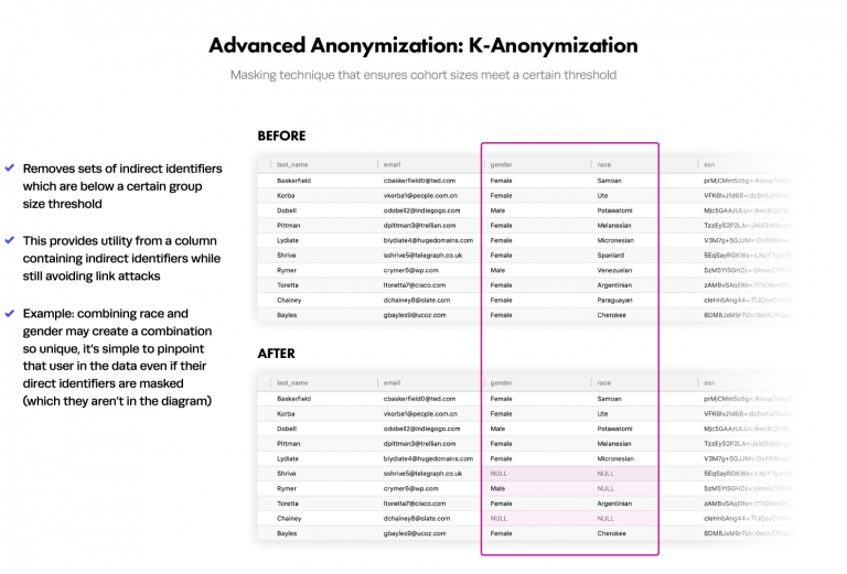 New Release: Native Snowflake Policy Enforcement, Dynamic k-anonymization, External Masking | Immuta