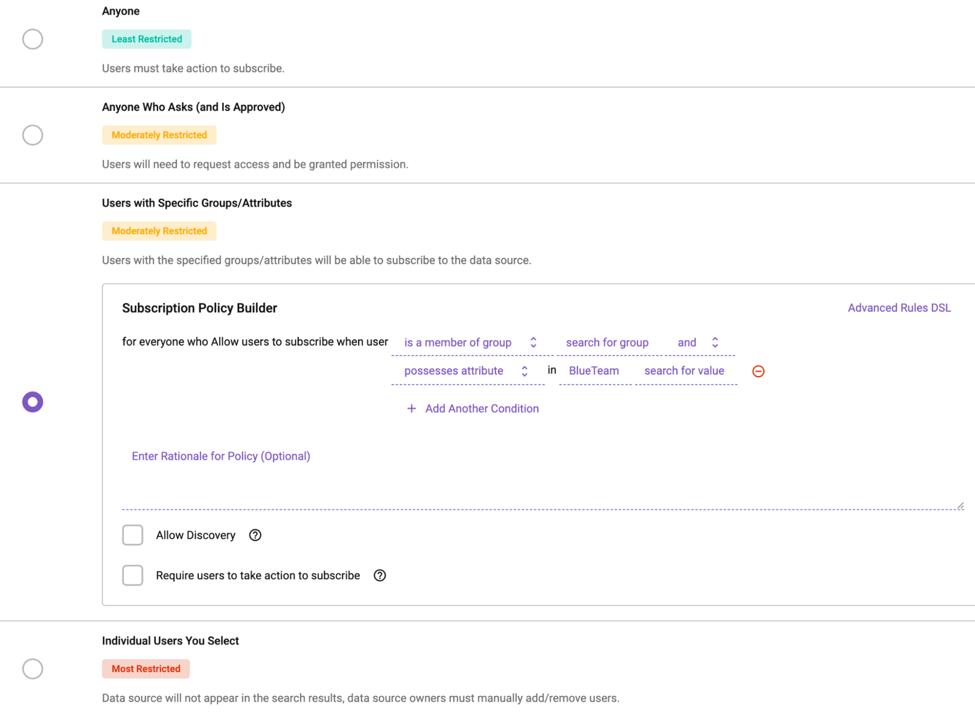 Immuta's Policy Engine