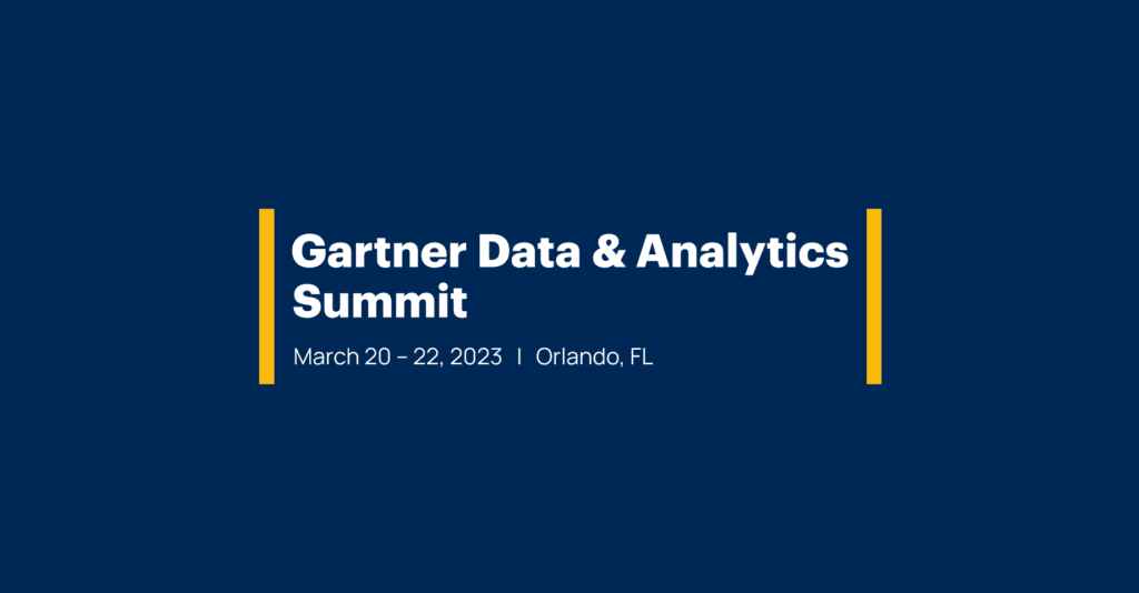 Gartner Data & Analytics Summit North America Immuta